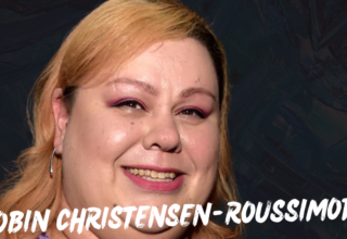 Robin Christensen-Roussimoff, daughter of André the Giant, at a public wrestling-related event